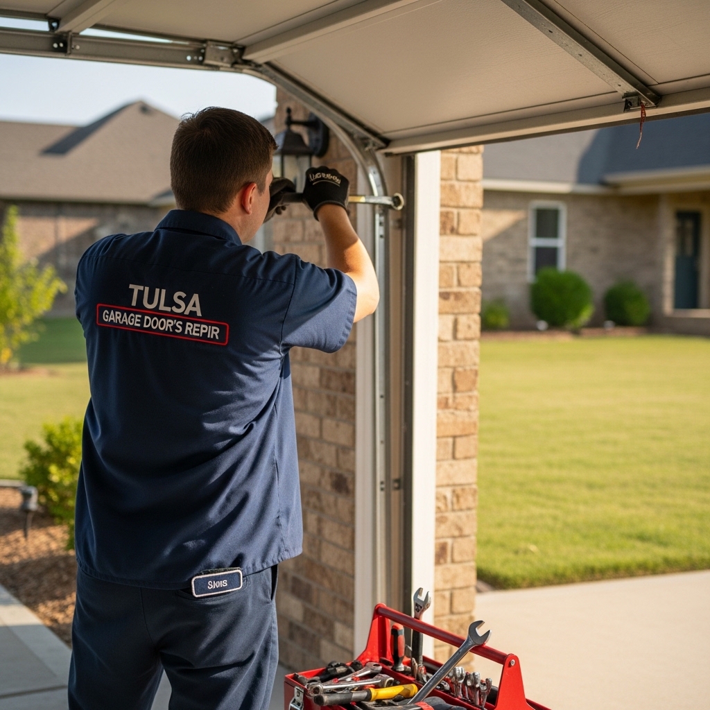 Professional Garage Door Repair Service Technician in Tulsa, OK