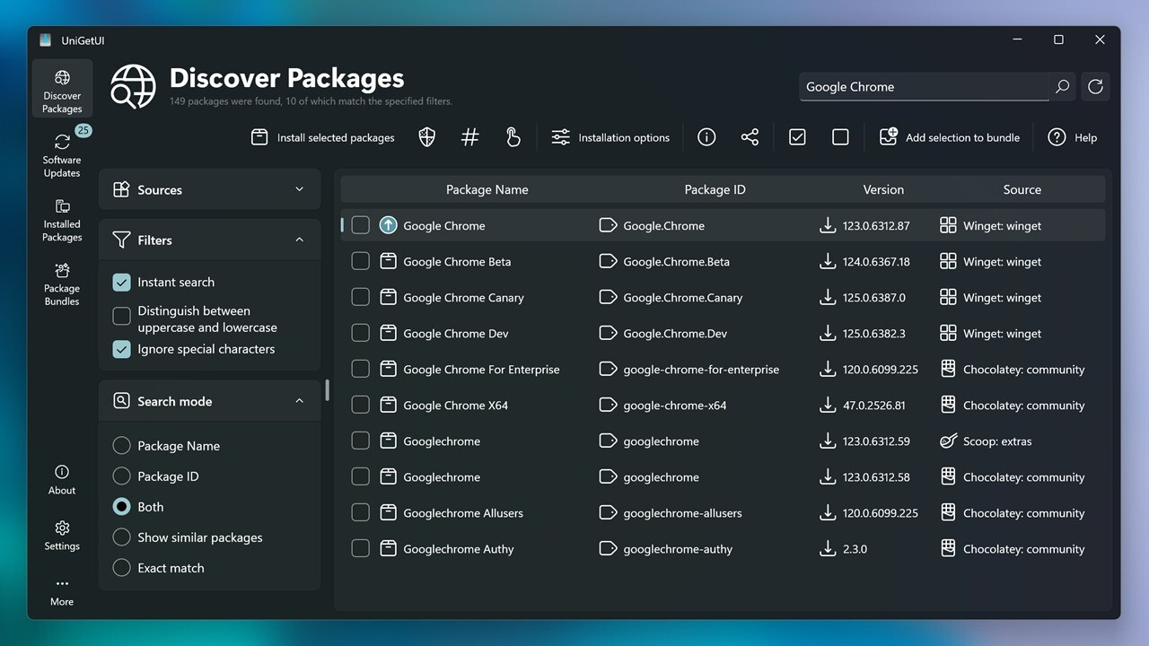 Uni-Get-UI-1 UniGetUI v2026.1.0 (64 bit)