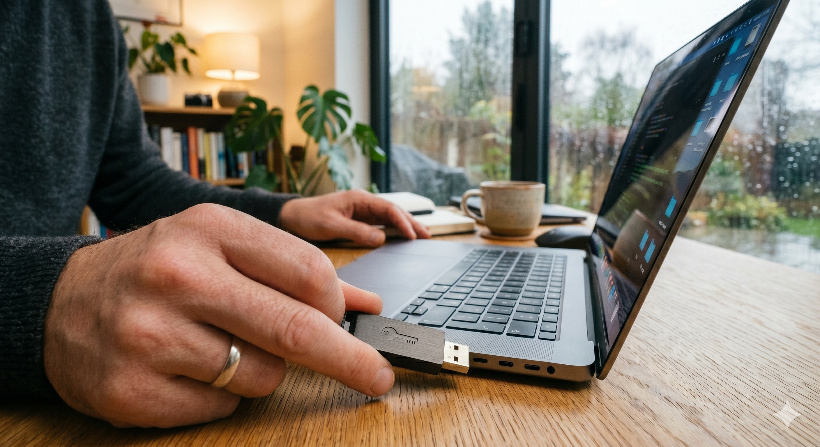 Lost USB flash drive emphasizing the need for encryption