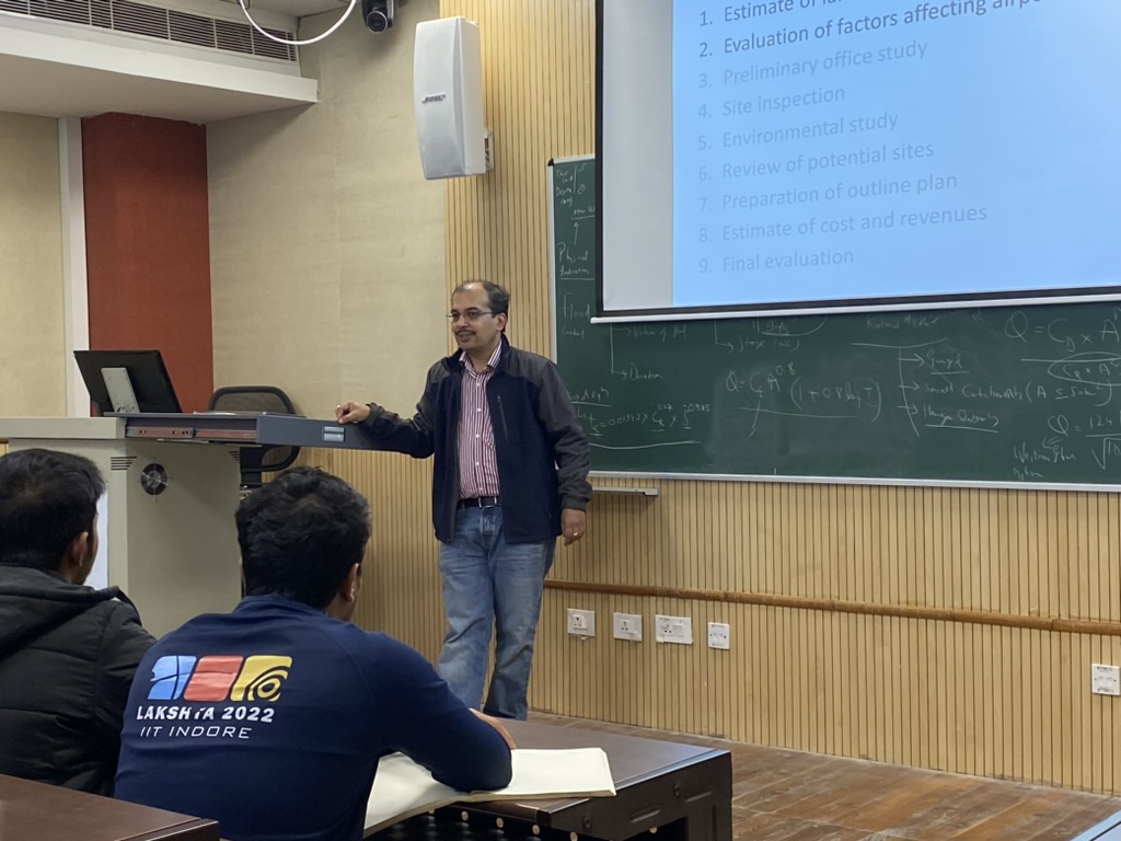 Guest Talk By Prof. A K Swamy, IIT Delhi
