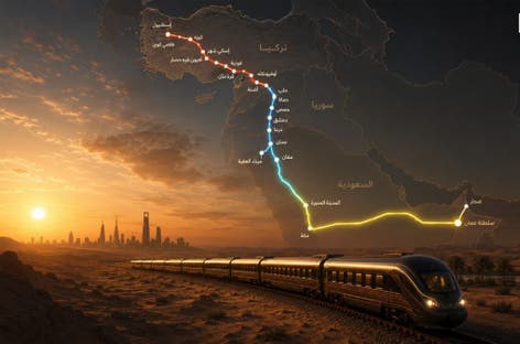 فرص عقارية ولوجستية جديدة متوقعة من مشروع الربط السككي بين السعودية وتركيا عبر سوريا