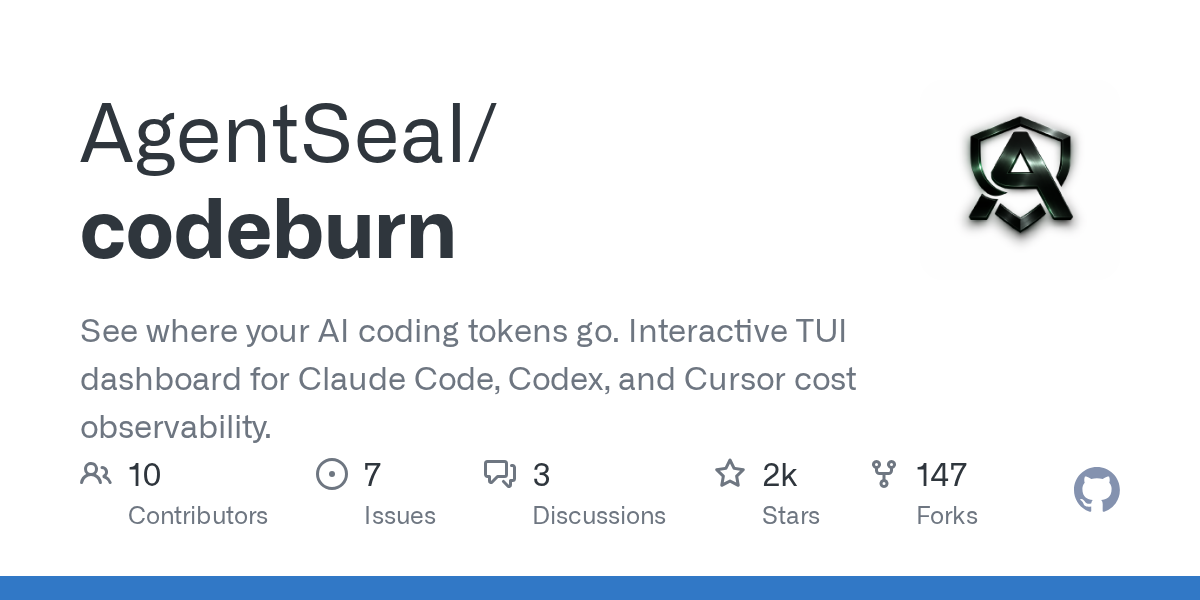 AgentSeal/codeburn
