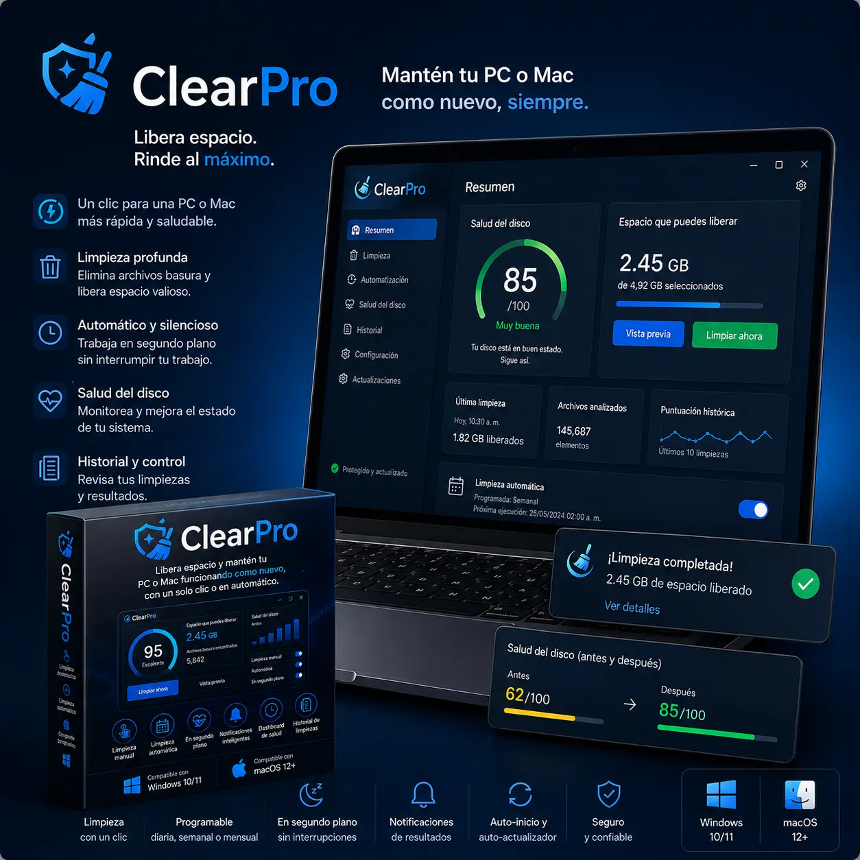 ClearPro Mockups