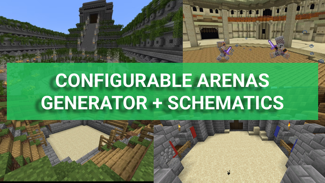 Configurable 1vs1 battle arenas