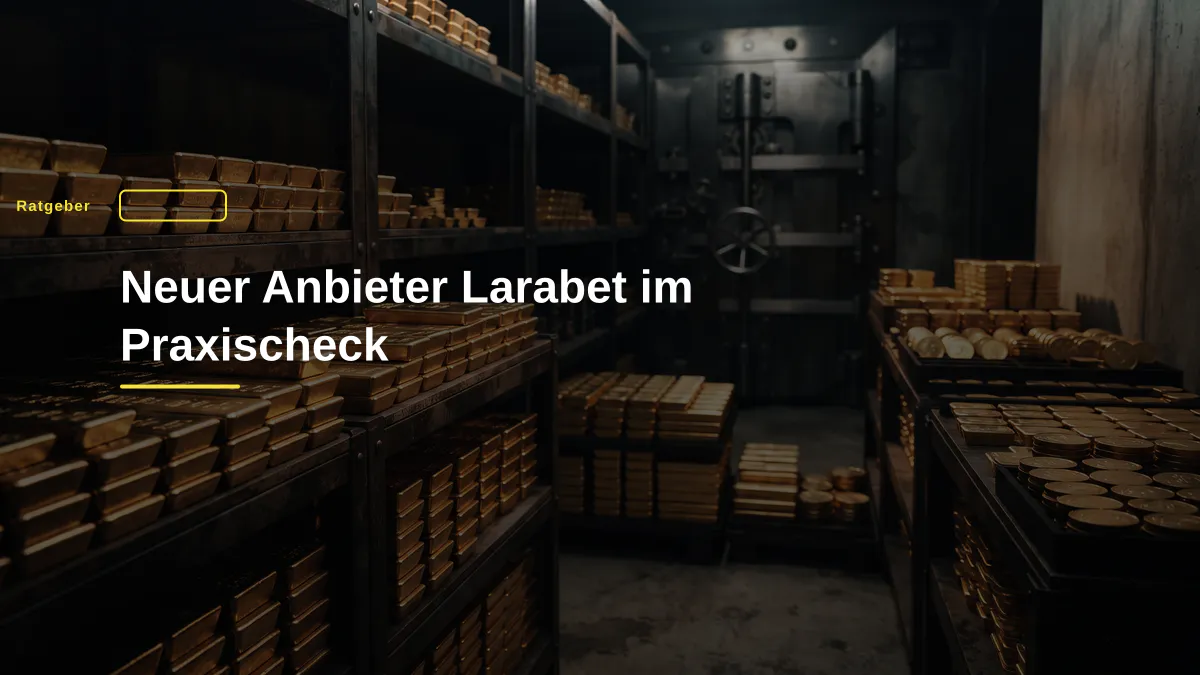 Neuer Anbieter Larabet im Praxischeck