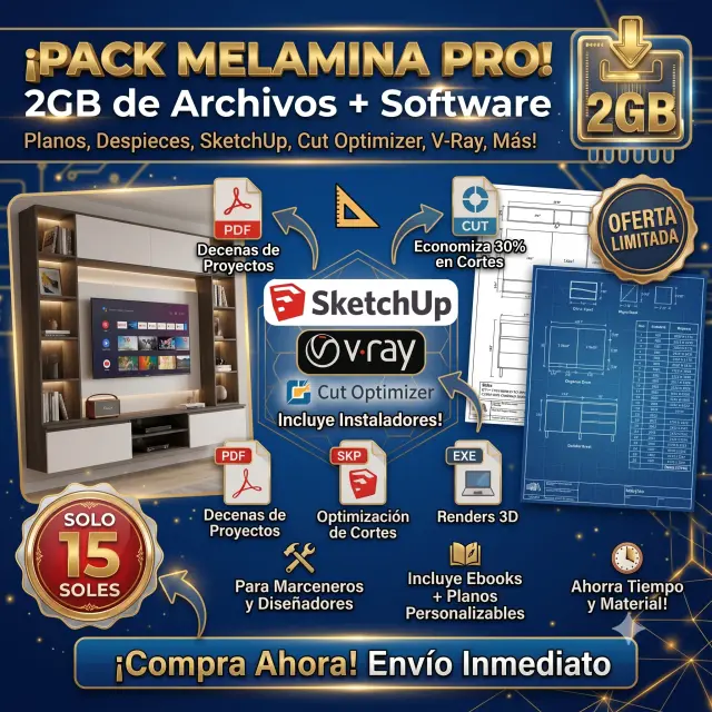 Pack Melamina Pro