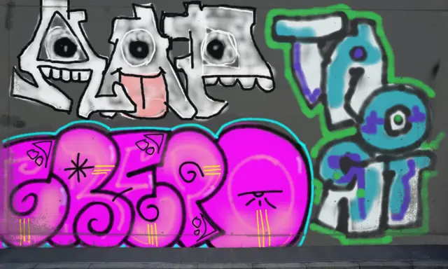 Graffiti artwork by taost