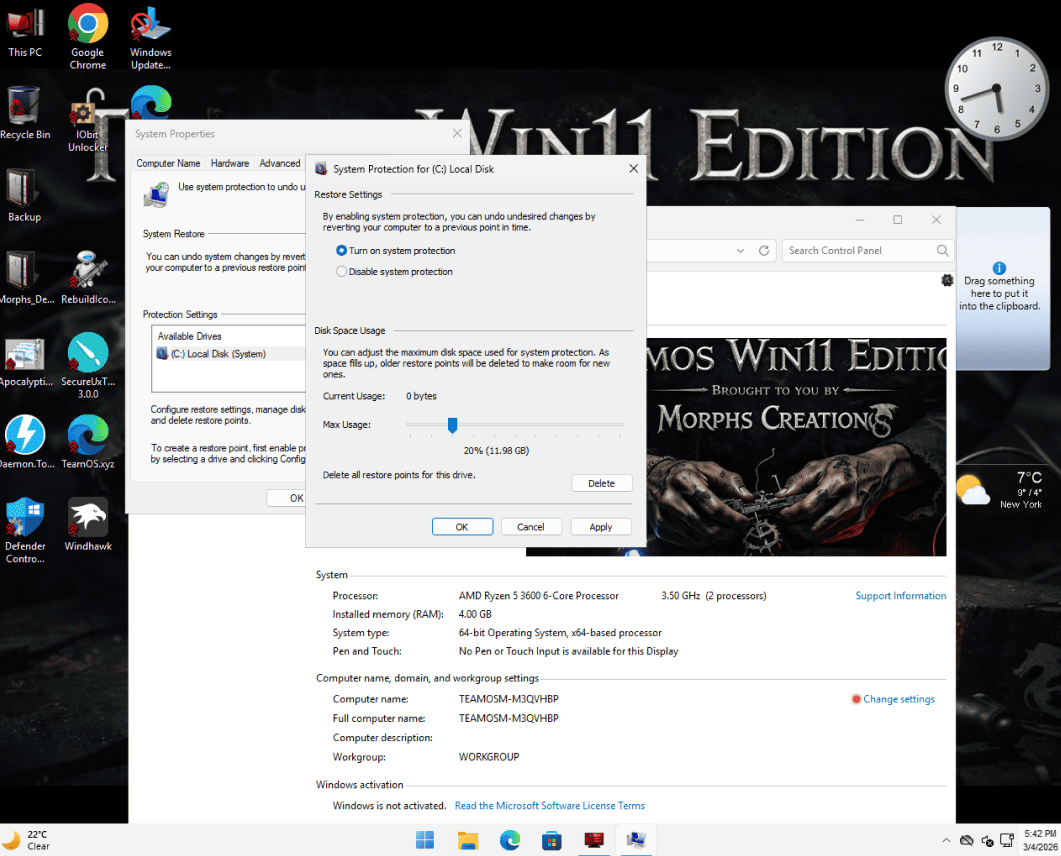 Morphs Win11 Apocalyptic Poison - Windows 11 26H1 Pro Lite 6 3zd7A