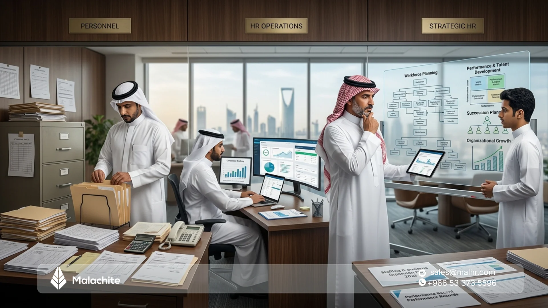 مالاكايت: نظام موارد بشرية سعودي يجمع مهام إدارتك في منصة واحدة
