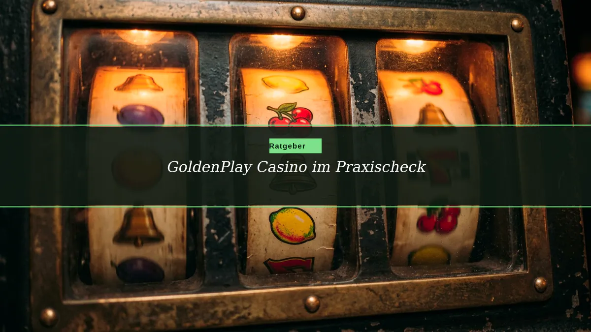 GoldenPlay Casino im Praxischeck
