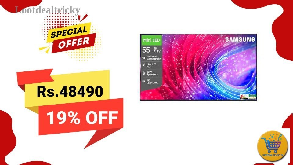 Samsung Mini Led – Just ₹39490 | Lowest Price Deal