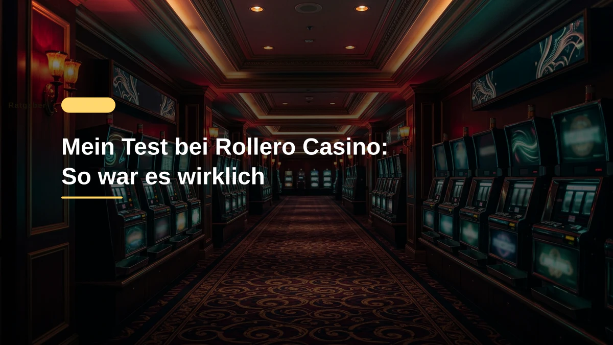 Mein Test bei Rollero Casino: So war es wirklich