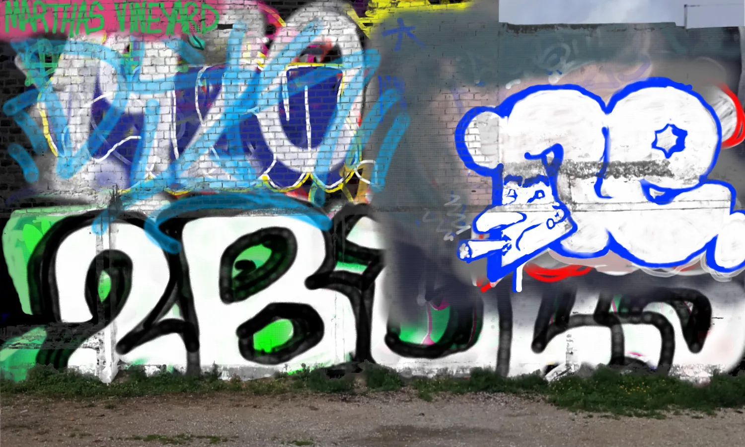 Graffiti artwork by NERSOH