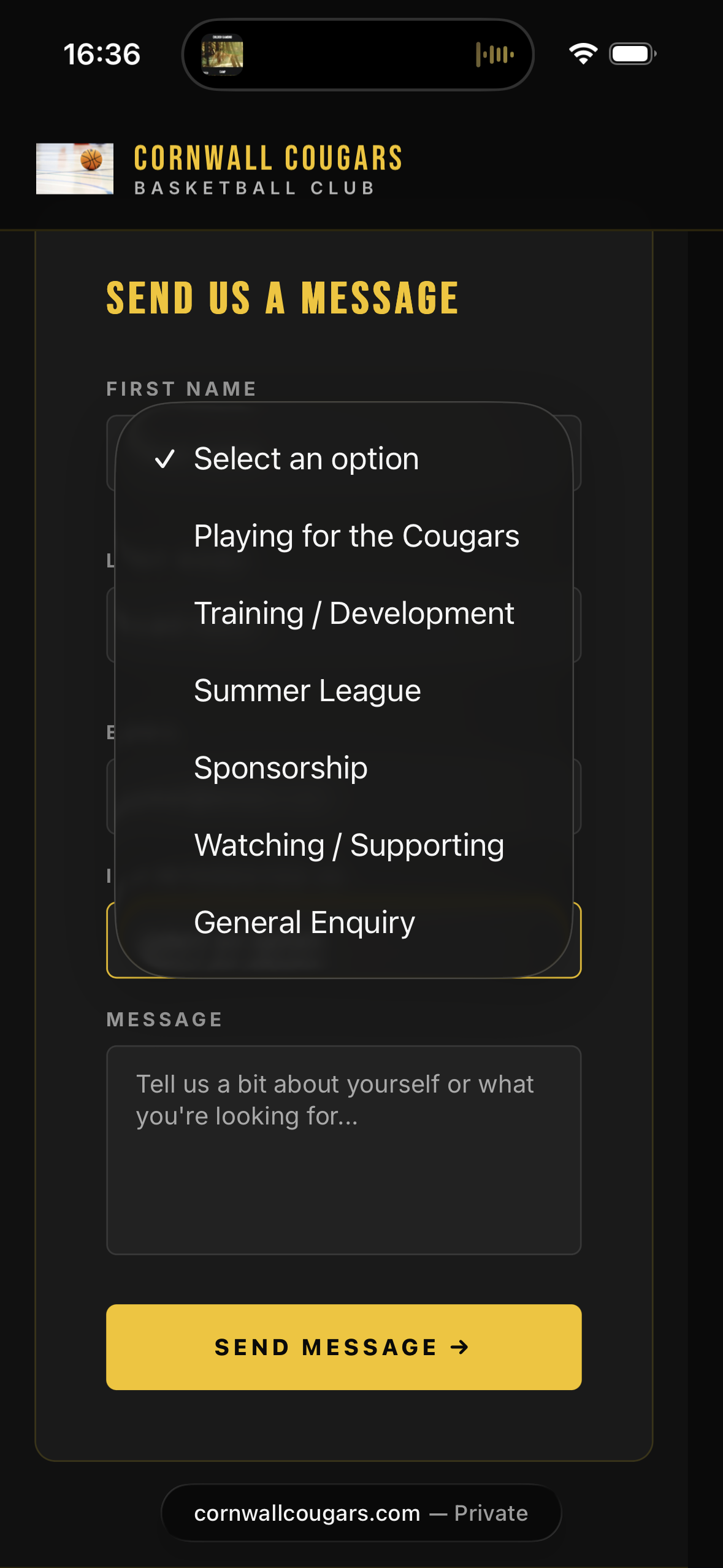 Cougars mobile 4