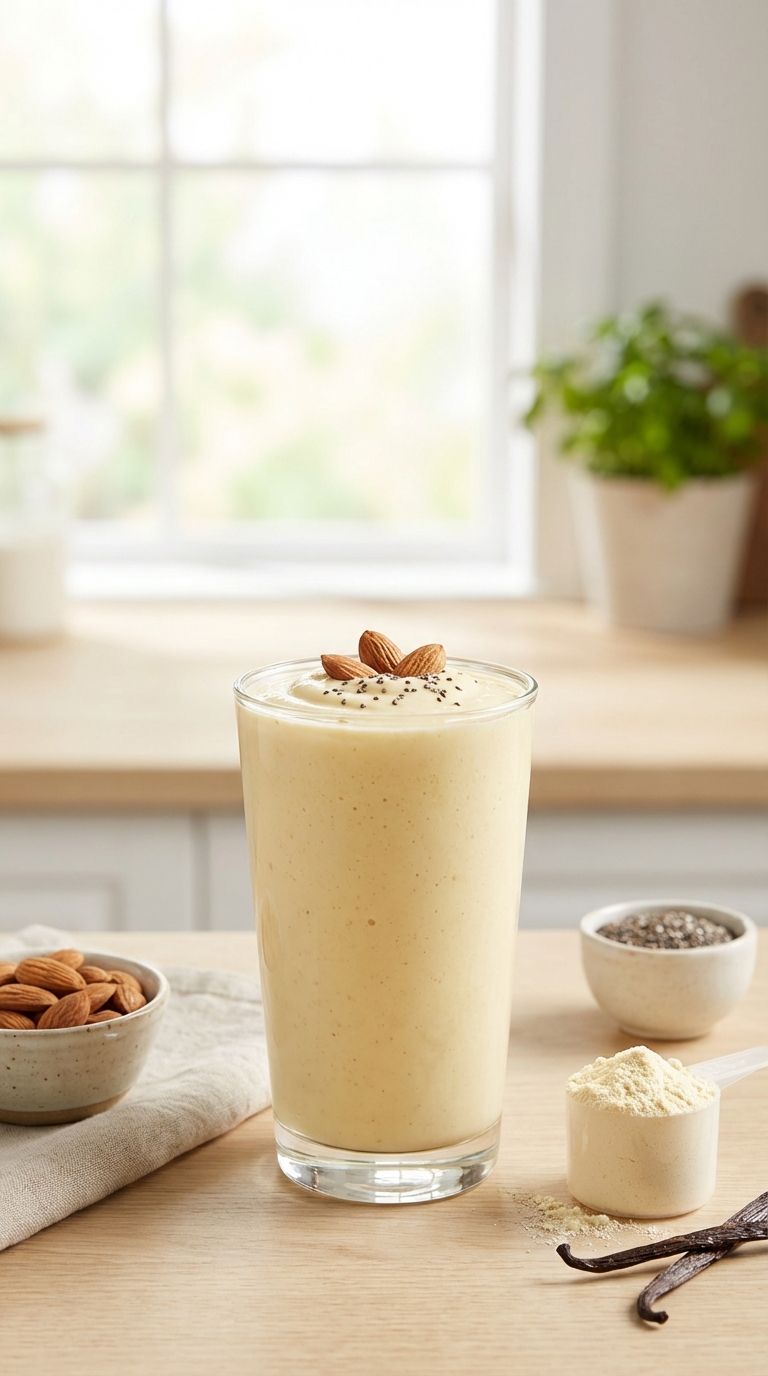 Vanilla Almond Protein Power-Up — Great Post-Workout Recovery