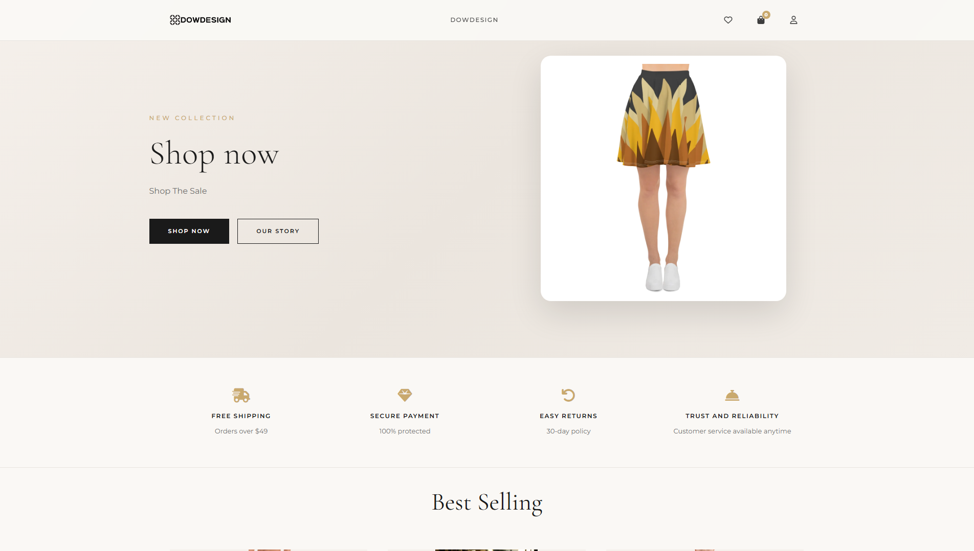 Stored capture of bestdzowdesign.shop