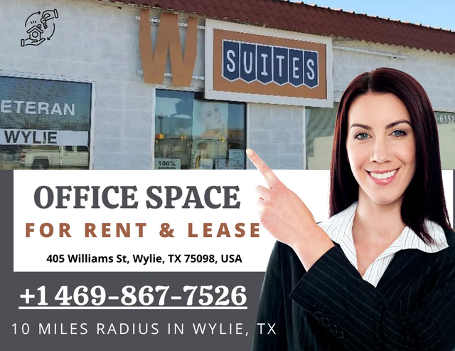 Wylie Office Rental
Visit: wylieofficerentals.com
Call Now: +1 469-867-7526
Email: skerad@yahoo.com