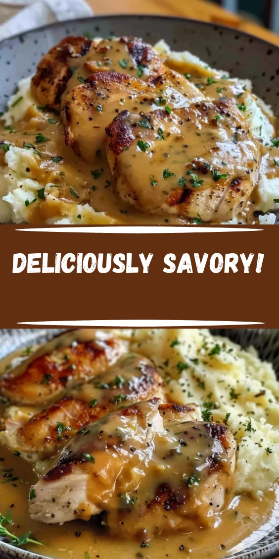Savory Chicken and Garlic Gravy