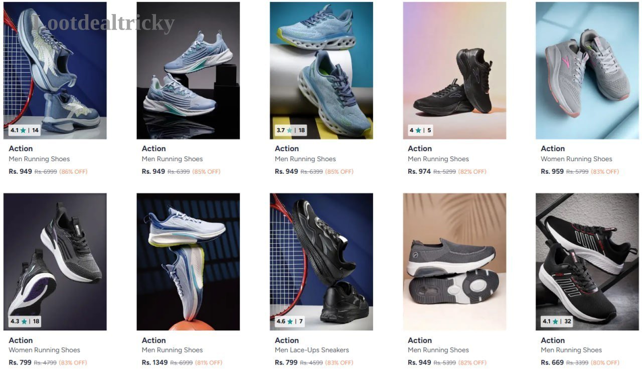 Actions Running Shoes – Just ₹669 | Loot Deal
