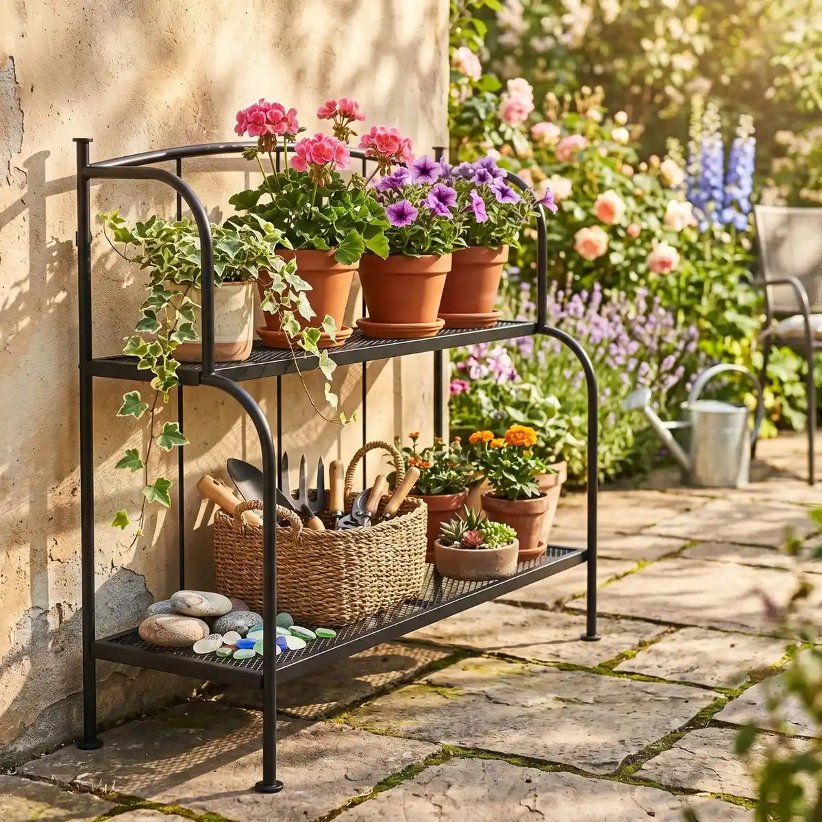 Transformă un zid plictisitor într-un spectacol de lux cu noul stand de plante IKEA