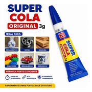 COLA INST. 3G AMARELA CRT 1X12 - SUPER COLA - foto 3