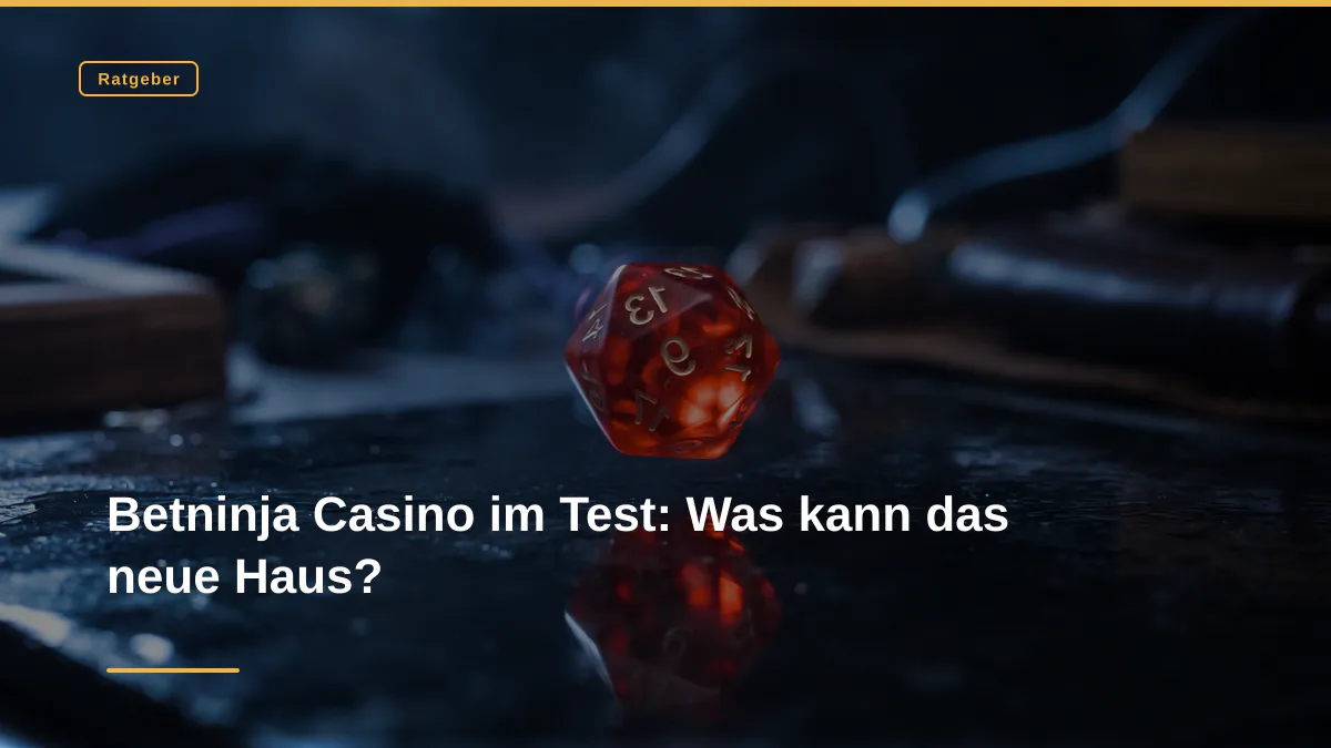 Betninja Casino im Test: Was kann das neue Haus?