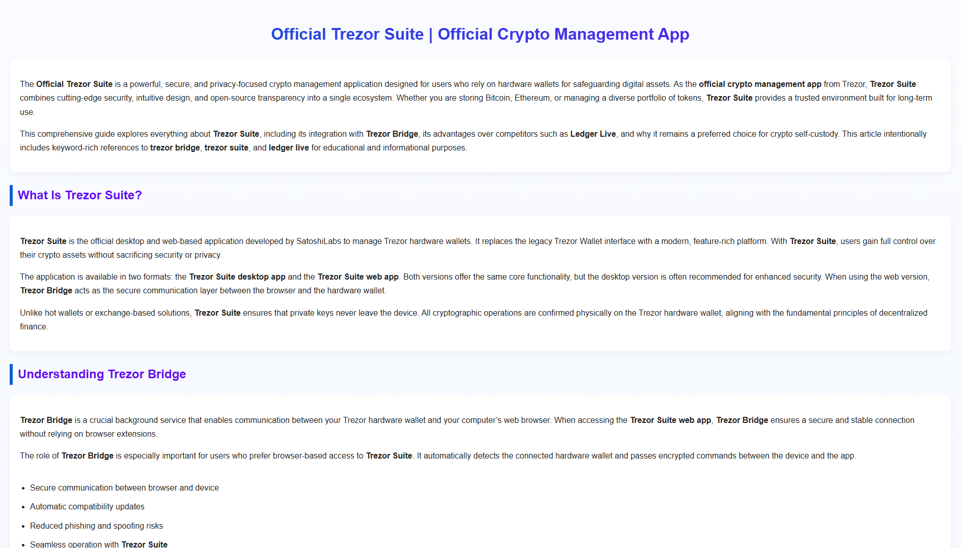Stored capture of suit-trezer-web.wasmer.app