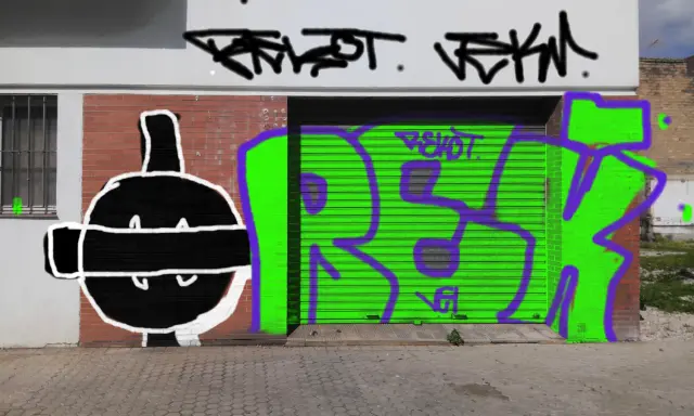 Graffiti artwork by rekot