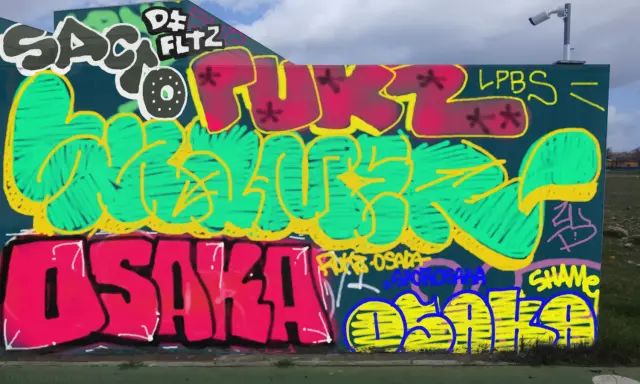 Graffiti artwork by osaka