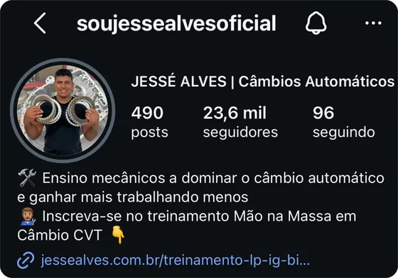 Instagram Jessé Alves