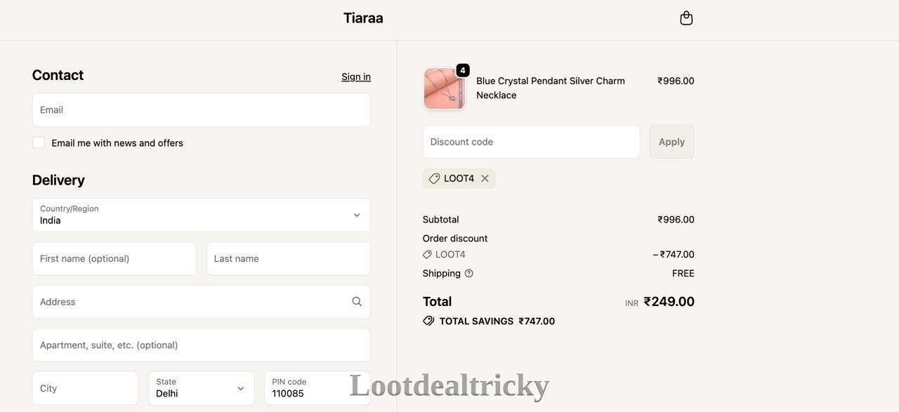 Tiaraa Loot Grabfast – Amazing Price Drop @ 4 Tiaraa Loot Grabfast – Amazing Price Drop @ 4