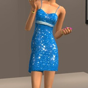 Blue-Sequin-Mini-Dress