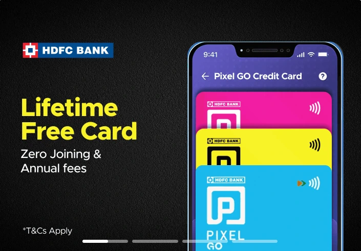 HDFC Bank PIXEL Go Credit Card