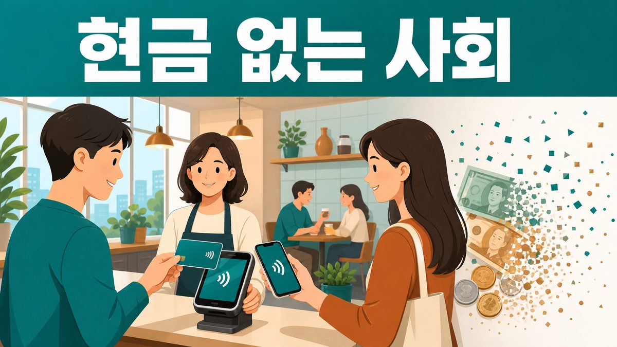 지갑 속 현금이 사라진다, 현금 없는 사회로의 변화