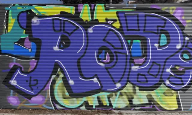 Graffiti artwork by rope12