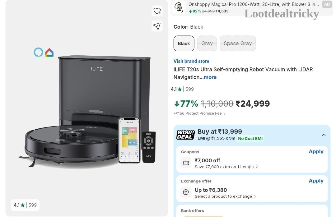 Ilife Ultra Robotic | Loot Deal Ilife Ultra Robotic | Loot Deal