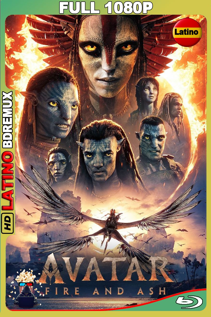 Avatar – Fuego y ceniza (2025) [Full 1080p] BDREMUX [Latino-Castellano-Inglés]