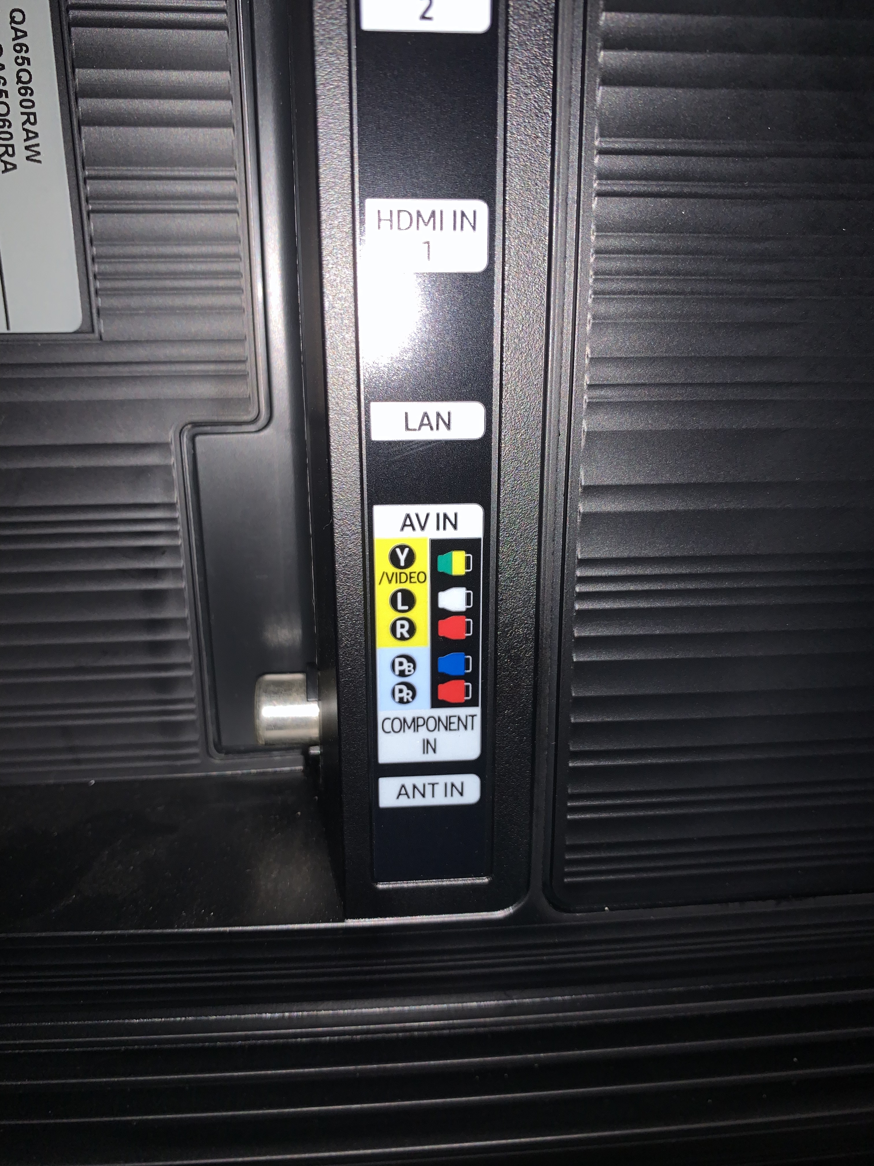 Hs Code Tv Rear Panel Component Cable Query - Technology - GTAForums