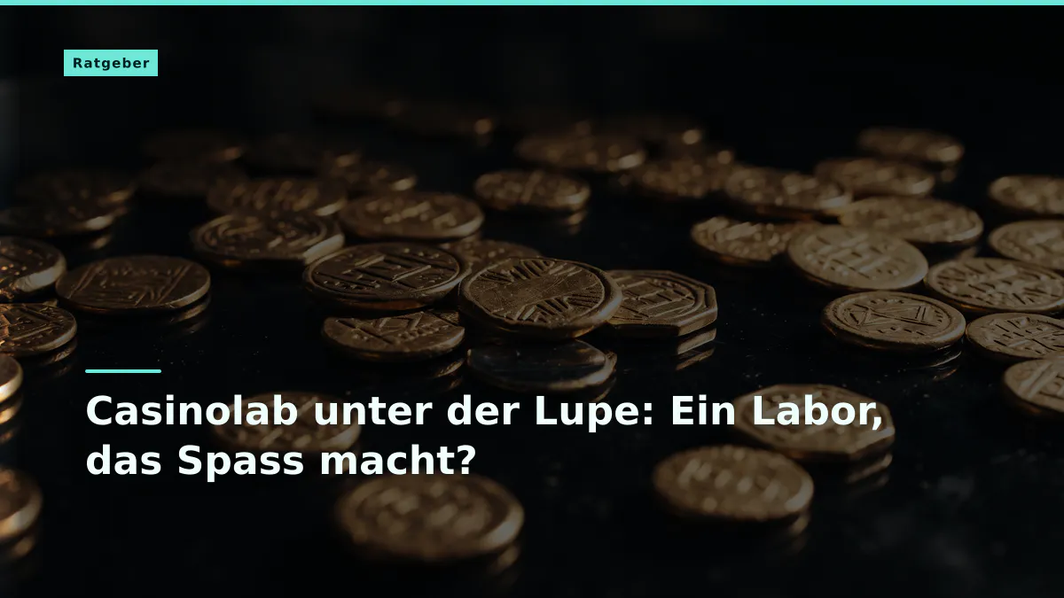 Casinolab unter der Lupe: Ein Labor, das Spass macht?