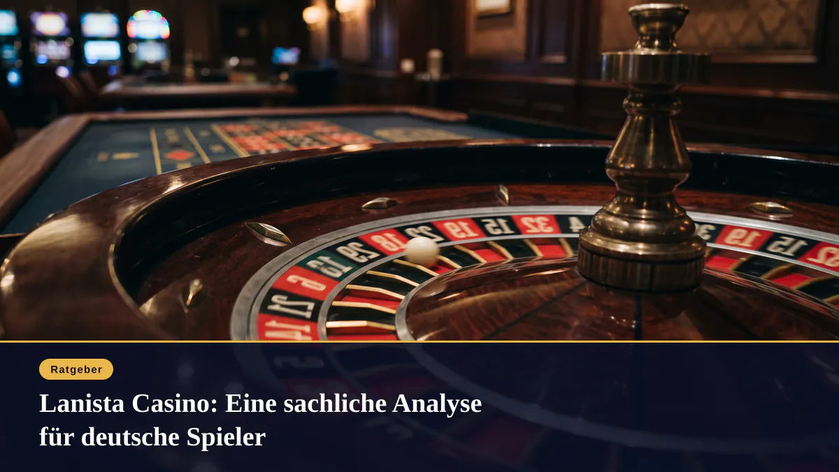 Lanista Casino: Eine sachliche Analyse für deutsche Spieler