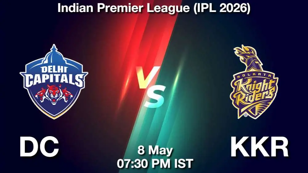 DC vs KKR Dream11 Prediction