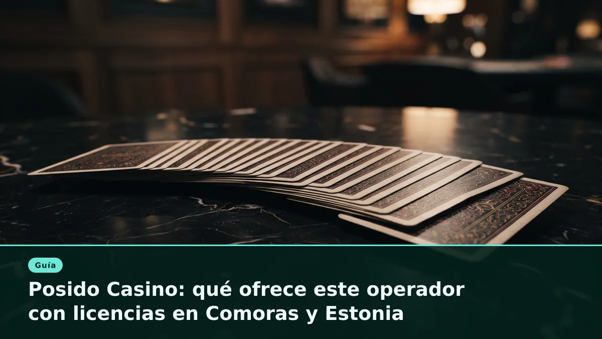 Posido Casino: qué ofrece este operador con licencias en Comoras y Estonia