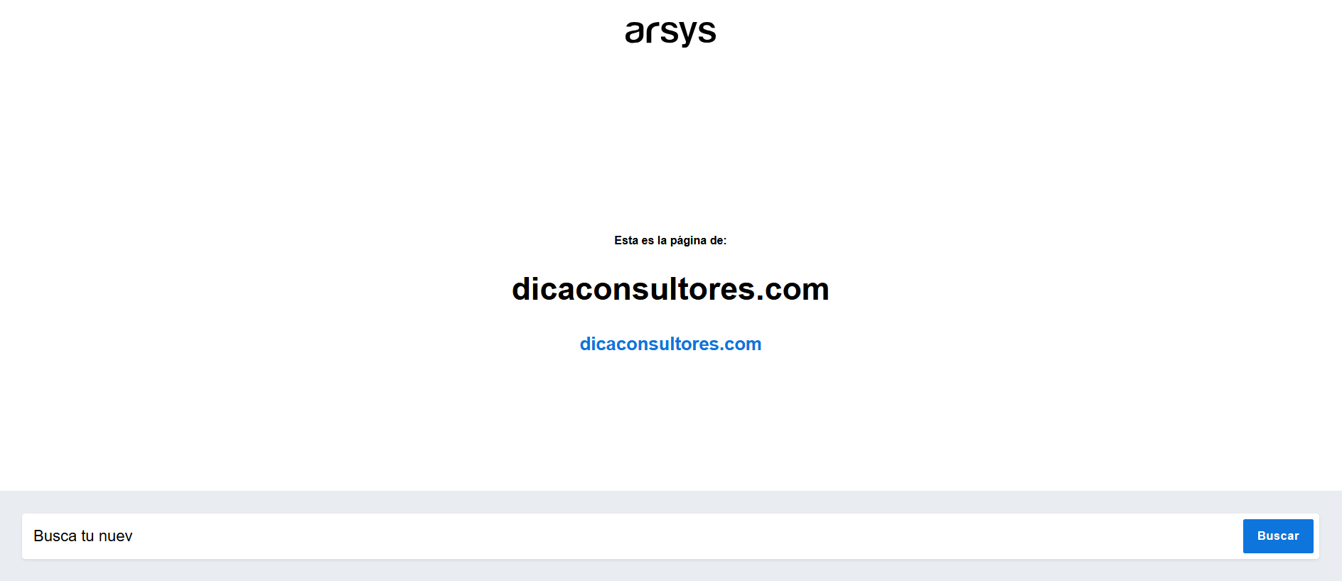 Stored capture of dicaconsultores.com