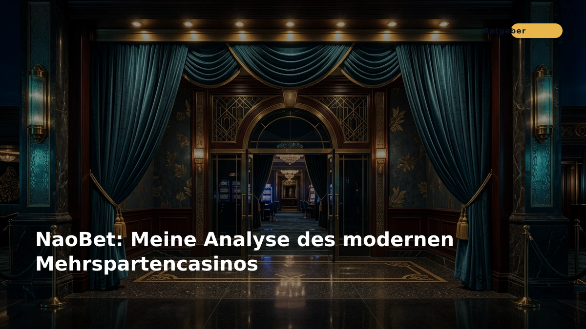 NaoBet: Meine Analyse des modernen Mehrspartencasinos