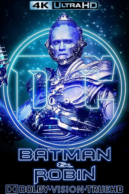Batman & Robin, 1997, SUPERHERO, Joel Schumacher, Arnold Schwarzenegger, Mr. Freeze, George Clooney, Elle Macpherson, Alicia Silverstone, Uma Thurman, Vivica A. Fox, 4k, MOVIE, ART, POSTER