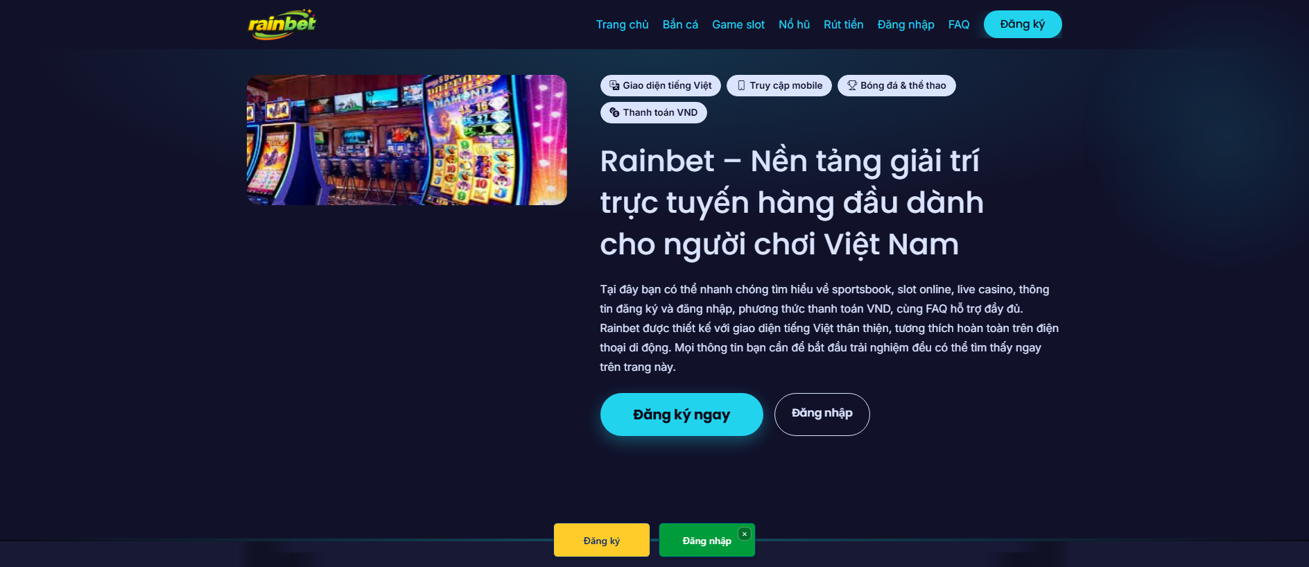 Stored capture of rainbet.st