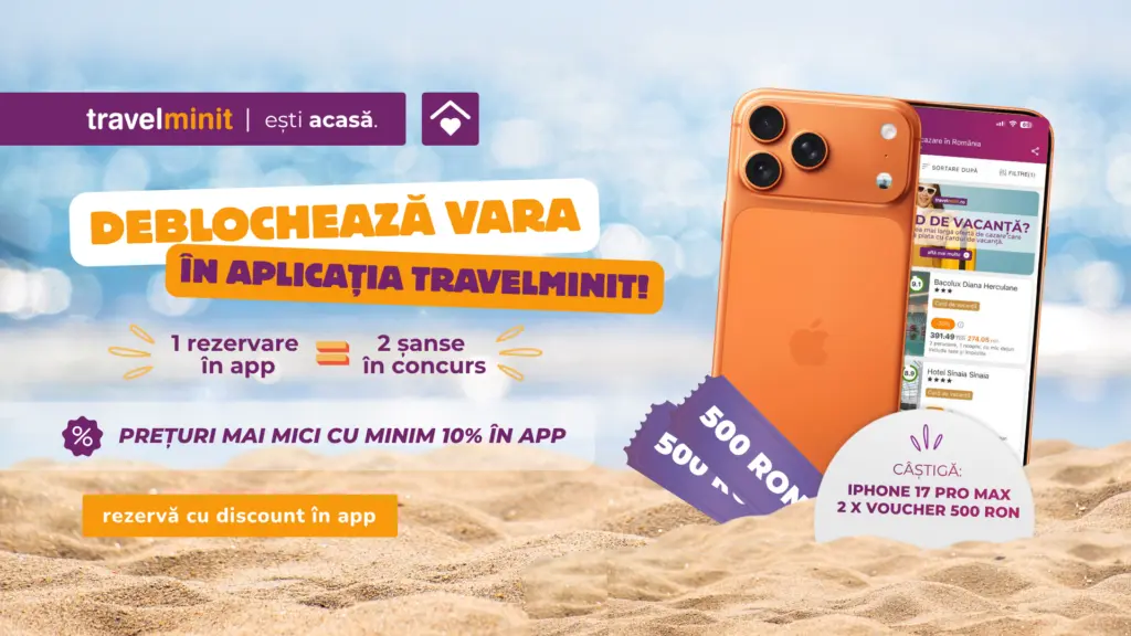 Câștigă un iPhone 17 Pro Max în vacanță!