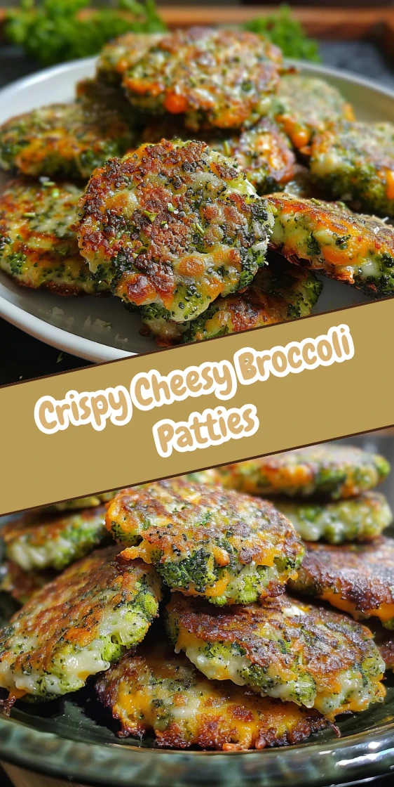 Crispy Broccoli Cheese Patties You’ll Want Every Night