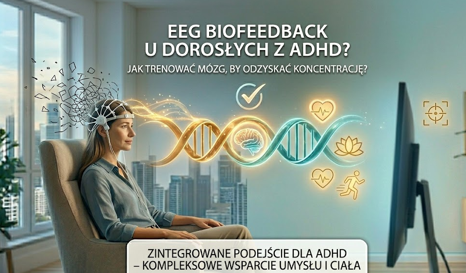 EEG Biofeedback u dorosłych z ADHD – jak trenować mózg, by odzyskać koncentrację?