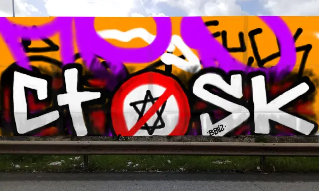 Graffiti artwork by vandald